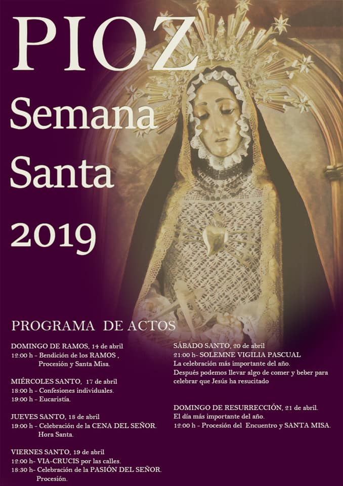 Semana Santa en Pioz 2019 Pioz